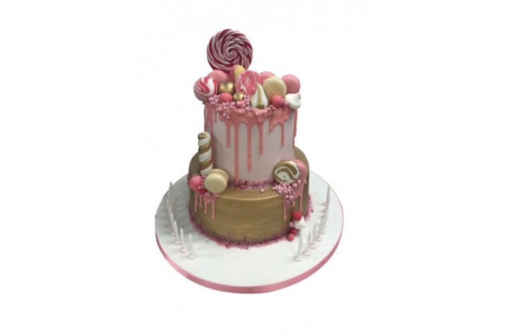 Tiered Drizzle Cake